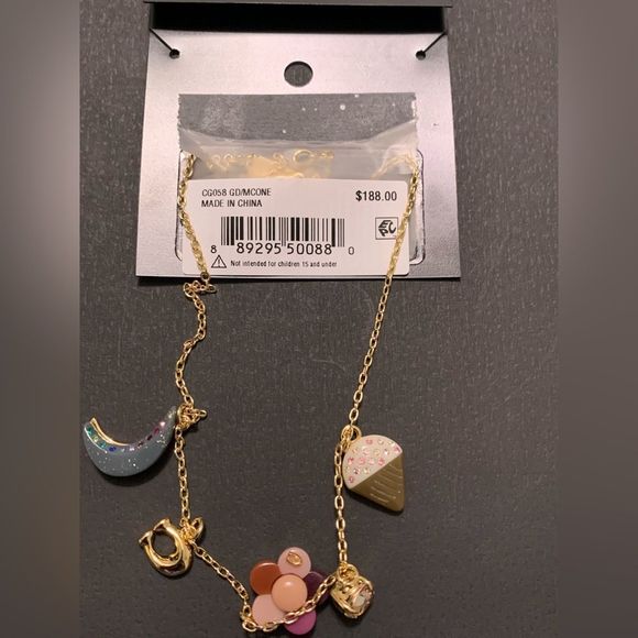 NEW COACH CHARM NECKLACE - Picture 7 of 7